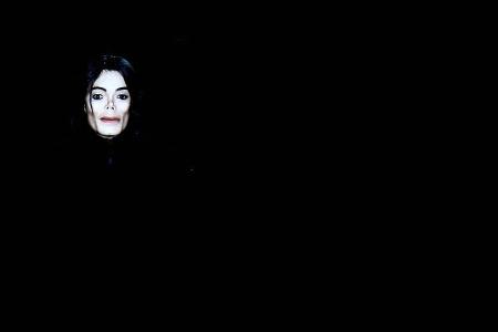 Videoinstallation von Michael Jackson in der Ausstellung Videoinstallation von Michael Jackson in der Ausstellung
