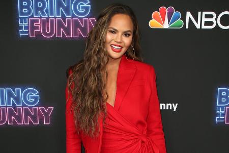 Chrissy Teigen wusste sich wieder einmal gekonnt in Szene zu setzen Chrissy Teigen wusste sich wieder einmal gekonnt in Szene zu setzen