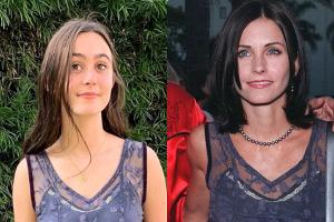 21 Jahre später: Courteney Cox' Tochter Coco recycelt ihr Abendkleid