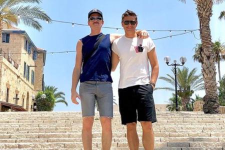 Neil Patrick Harris und David Burtka sind in Israel Neil Patrick Harris und David Burtka sind in Israel