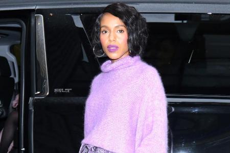Kerry Washington zeigt, wie farbenfroh ein Herbst-Look sein kann Kerry Washington zeigt, wie farbenfroh ein Herbst-Look sein kann