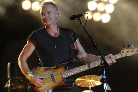 Musiker Sting ist seit mehr als 40 Jahren im Geschäft Musiker Sting ist seit mehr als 40 Jahren im Geschäft