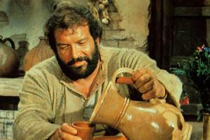 Bud Spencer ließ es auf der Leinwand krachen, nicht nur in "Der Dampfhammer" (1969) - auch bekannt als "Die fünf Gefürchteten"