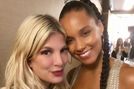 Tori Spelling: Alicia Keys sieht sie als Vorbild für junge Menschen Tori Spelling: Alicia Keys sieht sie als Vorbild für junge Menschen