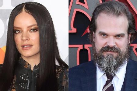 Machen Schluss mit dem Versteckspiel: Sängerin Lily Allen und Machen Schluss mit dem Versteckspiel: Sängerin Lily Allen und
