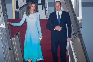 William und Kate sind in Pakistan gelandet