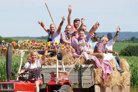 Moderatorin Inka Bause (l.) möchte 2019 zehn Moderatorin Inka Bause (l.) möchte 2019 zehn
