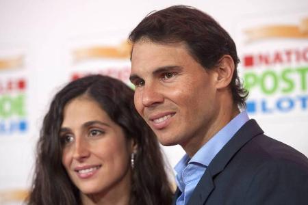 María Francisca Perelló und Rafael Nadal bei einer Veranstaltung im Jahr 2018 María Francisca Perelló und Rafael Nadal bei einer Veranstaltung im Jahr 2018