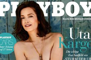 "Sturm der Liebe"-Star Uta Kargel grüßt nackt vom "Playboy"-Cover