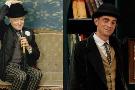 Der alte und der neue Pan Tau im Vergleich: Otto Šimánek und Matt Edwards Der alte und der neue Pan Tau im Vergleich: Otto Šimánek und Matt Edwards