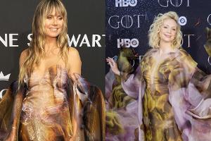 Heidi Klum und Gwendoline Christie lieben diese Flatter-Kleider