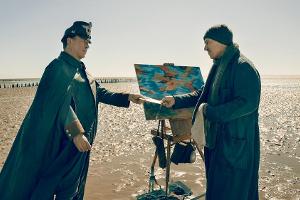 Ulrich Noethen (l.) alias Jens Ole Jepsen und Tobias Moretti alias Max Ludwig Nansen in "Deutschstunde"
