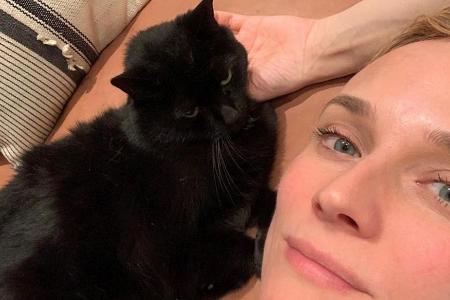 Filmstar Diane Kruger hat tierische Gesellschaft Filmstar Diane Kruger hat tierische Gesellschaft