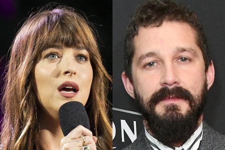 Dakota Johnson und Shia LaBeouf standen für den Film Dakota Johnson und Shia LaBeouf standen für den Film
