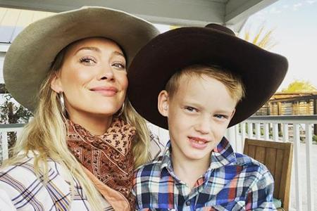 Hilary Duff und Sohn Luca beim Hilary Duff und Sohn Luca beim