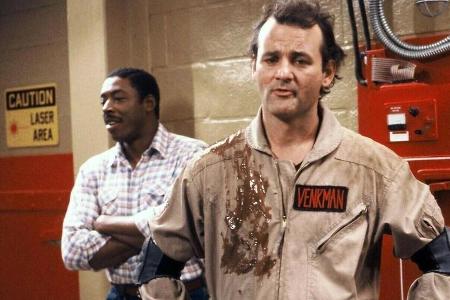 Bill Murray (vorne) und Ernie Hudson in Bill Murray (vorne) und Ernie Hudson in