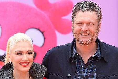 Blake Sheltons Freundin Gwen Stefani wird bei Blake Sheltons Freundin Gwen Stefani wird bei