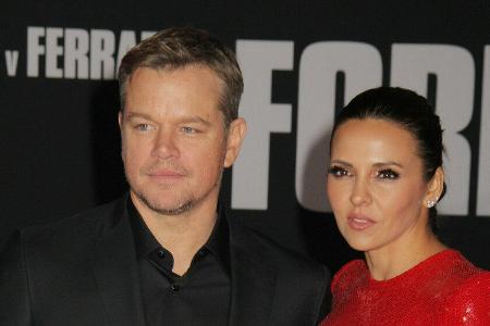 Vierfache Eltern: Matt Damon und seine Frau Luciana Bozan Barroso Vierfache Eltern: Matt Damon und seine Frau Luciana Bozan Barroso