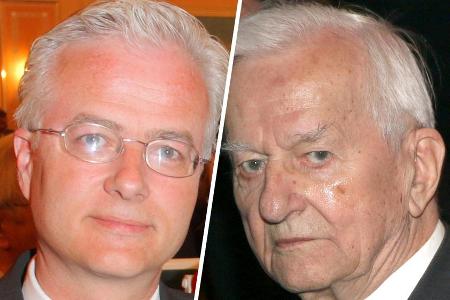 Sohn und Vater: Fritz von Weizsäcker (li.) und Richard von Weizsäcker Sohn und Vater: Fritz von Weizsäcker (li.) und Richard von Weizsäcker