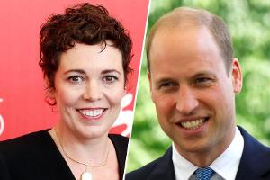 Olivia Colman hatte ein etwas unangenehmes Gespräch mit Prinz William