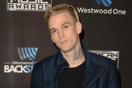 Aaron Carter, hier auf einem Event in Los Angeles, liegt derzeit offenbar im Krankenhaus Aaron Carter, hier auf einem Event in Los Angeles, liegt derzeit offenbar im Krankenhaus