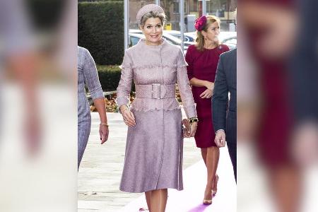 Königin Máxima der Niederlande begeisterte am Freitag in Nieuwegein in der Provinz Utrecht Königin Máxima der Niederlande begeisterte am Freitag in Nieuwegein in der Provinz Utrecht