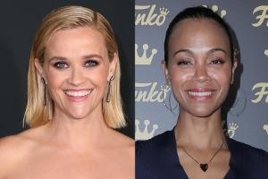 Reese Witherspoon und Zoe Saldana arbeiten für Netflix zusammen