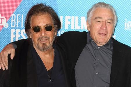 Al Pacino (li.) und Robert De Niro verbindet eine tiefe Freundschaft Al Pacino (li.) und Robert De Niro verbindet eine tiefe Freundschaft
