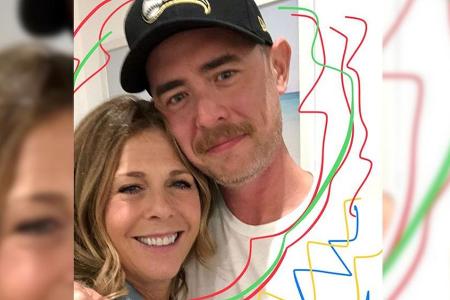 Tom Hanks' Frau Rita Wilson und ihr Stiefsohn Colin Hanks Tom Hanks' Frau Rita Wilson und ihr Stiefsohn Colin Hanks