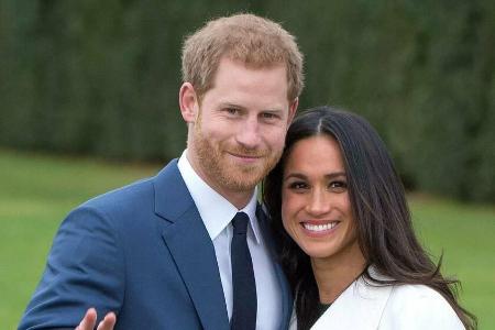 Prinz Harry und Herzogin Meghan bei der Verkündung ihrer Verlobung Prinz Harry und Herzogin Meghan bei der Verkündung ihrer Verlobung