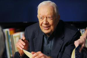 Blutung im Schädel: Jimmy Carter im Krankenhaus