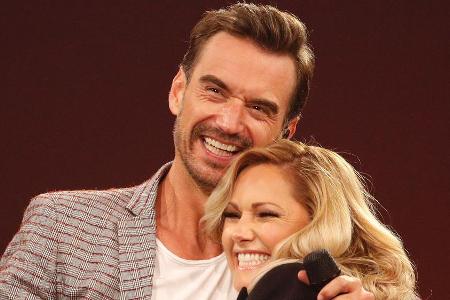 Florian Silbereisen und Helene Fischer beim Florian Silbereisen und Helene Fischer beim