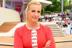 Unwetter beim "Fernsehgarten": Das hat Andrea Kiewel noch nie erlebt