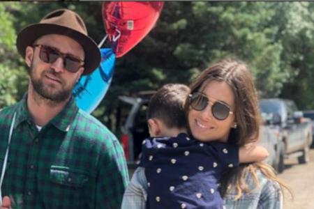 Jessica Biel glücklich mit ihrer Familie am 4.Juli Jessica Biel glücklich mit ihrer Familie am 4.Juli