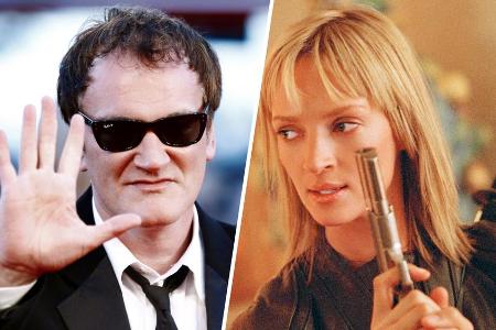 Machen Quentin Tarantino und Uma Thurman für Machen Quentin Tarantino und Uma Thurman für