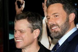 Matt Damon (l.) und Ben Affleck arbeiten an einem neuen Film