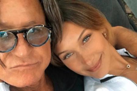 Bella Hadid kuschelt mit Papa Mohamed Bella Hadid kuschelt mit Papa Mohamed