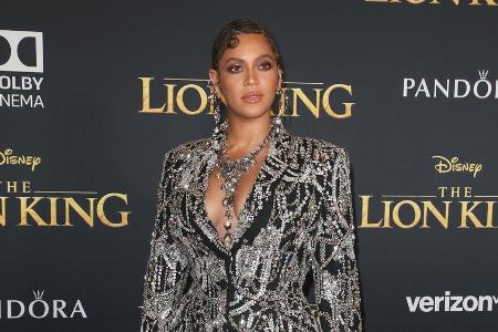 Beyoncé glitzerte auf der Premiere von Beyoncé glitzerte auf der Premiere von