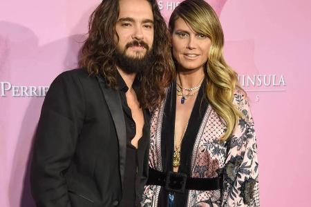 Tom Kaulitz und Heidi Klum in Paris