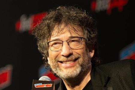 Neil Gaiman auf der New York Comic Con Neil Gaiman auf der New York Comic Con