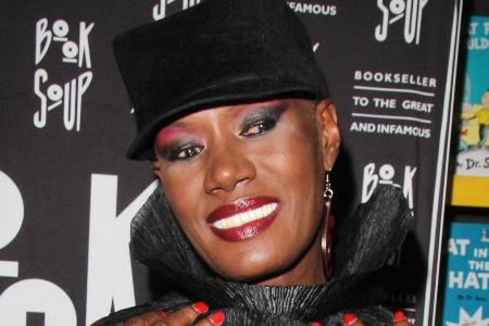 Grace Jones bei einem Auftritt in Los Angeles Grace Jones bei einem Auftritt in Los Angeles