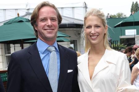 Thomas Kingston und Lady Gabriella Windsor harmonieren in Wimbledon Thomas Kingston und Lady Gabriella Windsor harmonieren in Wimbledon