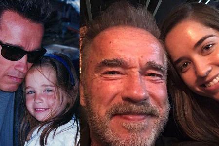 Arnold Schwarzenegger veröffentlicht süßes Kinderbild von seiner Tochter Arnold Schwarzenegger veröffentlicht süßes Kinderbild von seiner Tochter