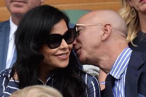 Turtelauftritt! Jeff Bezos zeigt sich mit neuer Freundin in Wimbledon