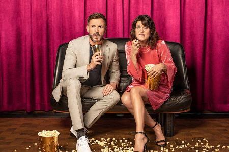 Jochen Schropp und Marlene Lufen stehen bereits als Moderatoren von Jochen Schropp und Marlene Lufen stehen bereits als Moderatoren von