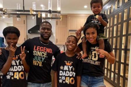 Auch an seinem Geburtstag kommt die Familie von Kevin Hart nicht zu kurz Auch an seinem Geburtstag kommt die Familie von Kevin Hart nicht zu kurz
