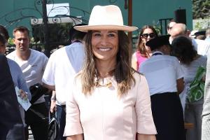 Pippa Middleton: Pastellrosa Auftritt in Wimbledon