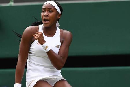 Cori Gauff in Wimbledon Cori Gauff in Wimbledon