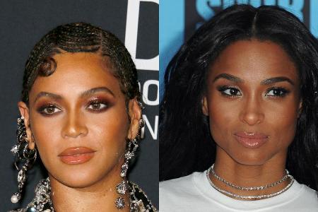 Was für Abnehm-Tricks haben Beyoncé (l.) und Ciara? Was für Abnehm-Tricks haben Beyoncé (l.) und Ciara?