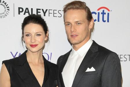 Caitriona Balfe und Sam Heughan werden erst 2020 wieder in ihren Caitriona Balfe und Sam Heughan werden erst 2020 wieder in ihren